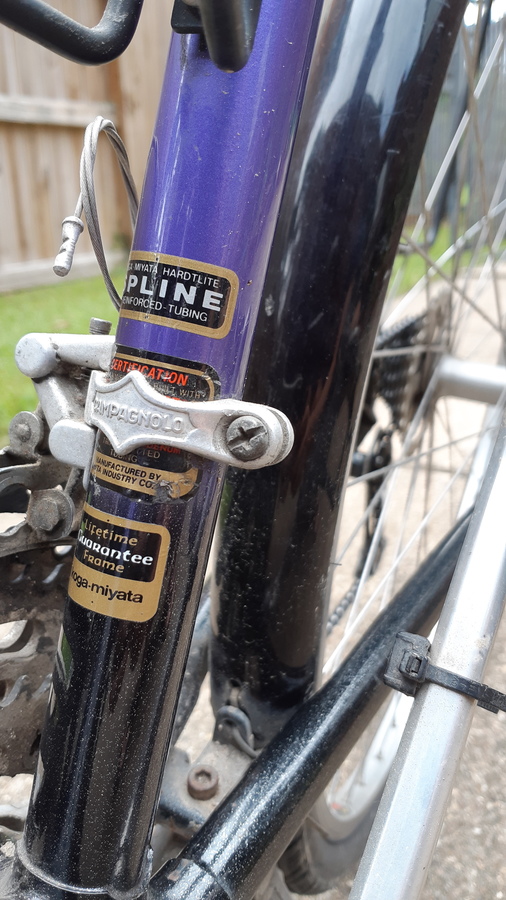 Autocollants Cadre Koga Miyata Traveller Lady 1992 - Lot De Stickers Originaux, Neufs Sous Emballage