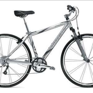 2005 Trek 7700 Silver, gray or bare metal