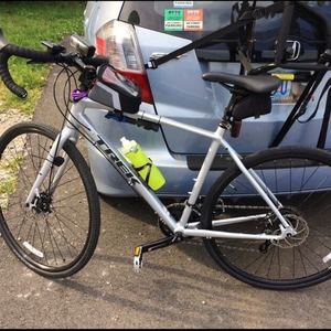 2017 Trek Crossrip Silver, gray or bare metal