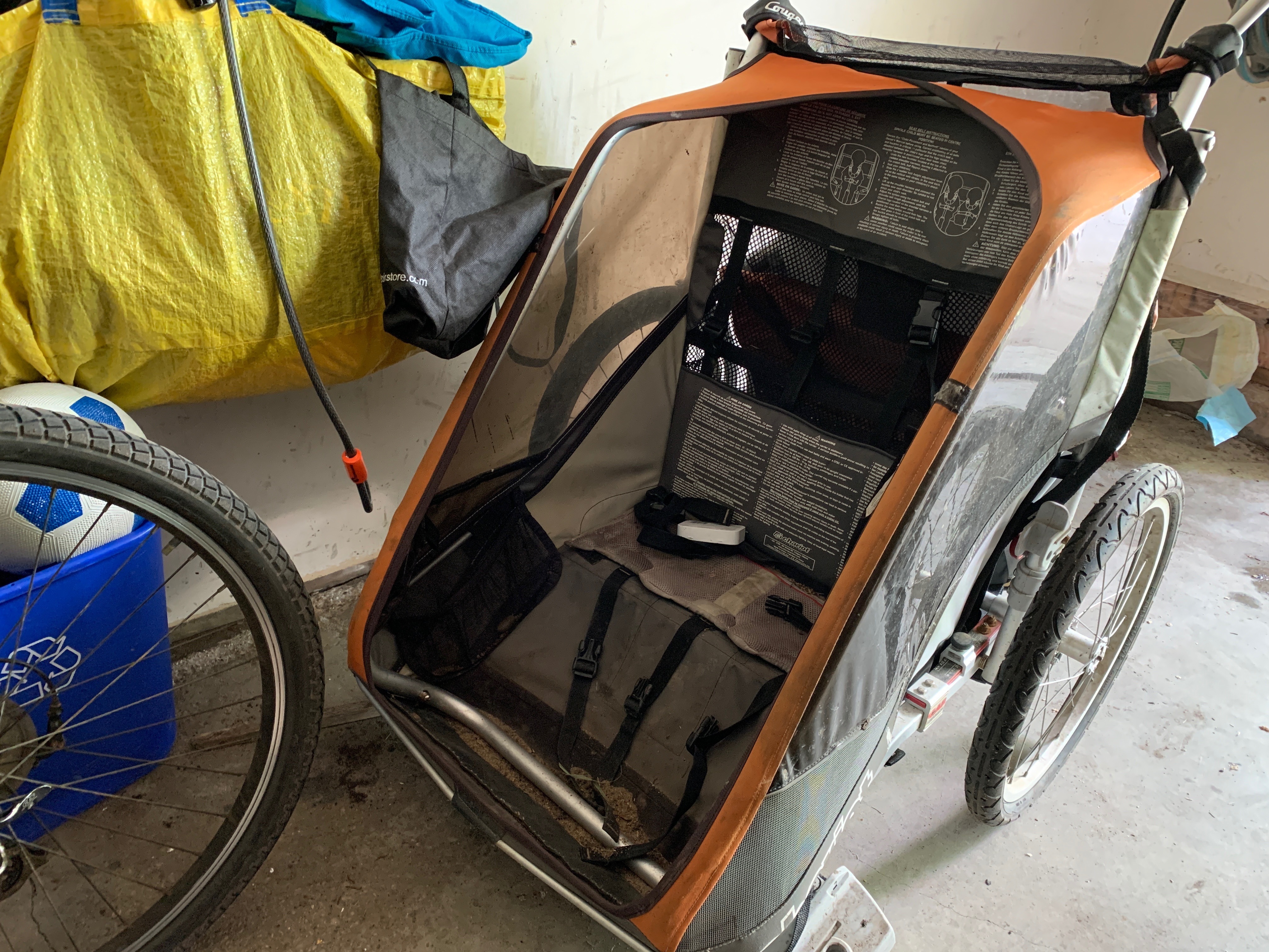 chariot cts bike trailer