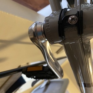 2013 Novara Carema Silver, gray or bare metal, White, and Red