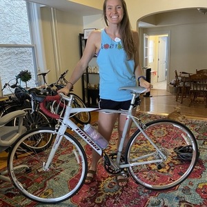 2013 Novara Carema Silver, gray or bare metal, White, and Red