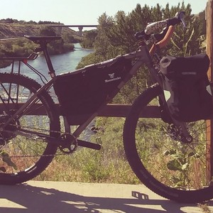 2018 Surly Krampus Silver, gray or bare metal