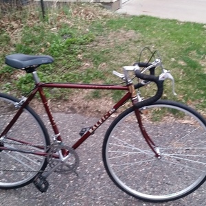 Raleigh olympian Red and Yellow or Gold