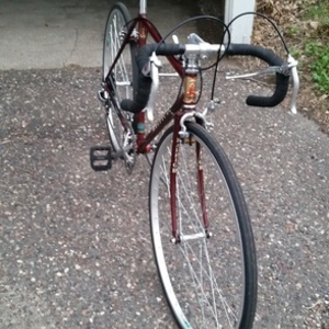 Raleigh olympian Red and Yellow or Gold