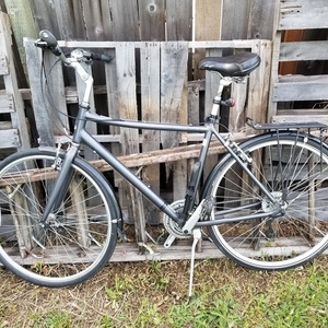 2008 Raleigh Detour 4.5 Silver, gray or bare metal