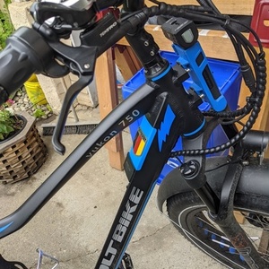 2020 Voltbike Yukon 750 Black and Blue