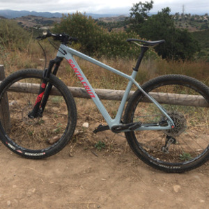 2018 Santa Cruz Highball Silver, gray or bare metal