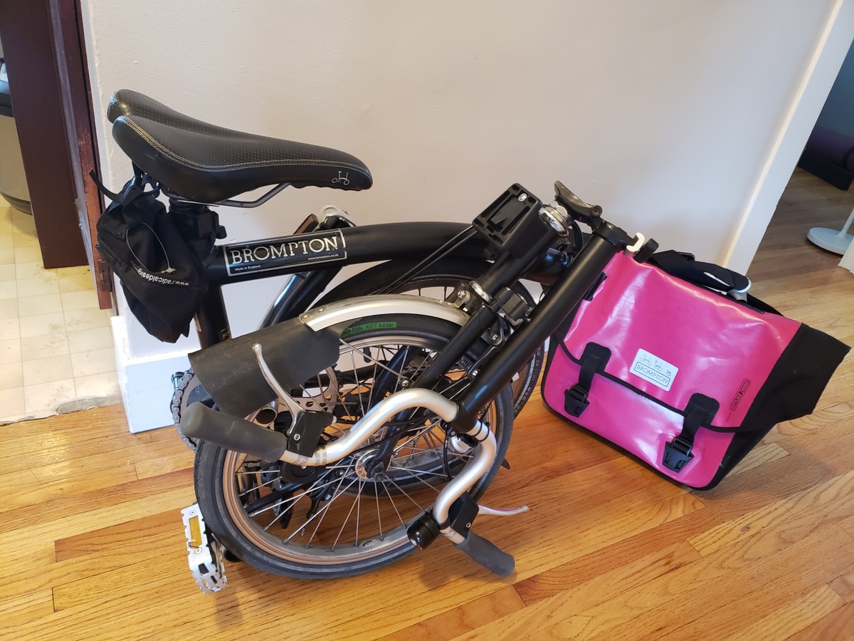 2010 Brompton Bicycle Folding Bike
