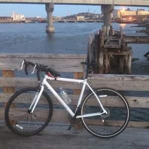 2014 Shinola 21 speedster, A050, 54cm, shimano aluminum frame White and Black