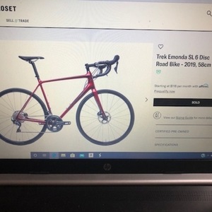 2019 Trek Emonda SL 6 Disc Red