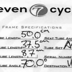 2008 Seven Cycles Axiom 04 Silver or Gray