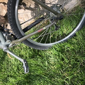 1994 Specialized Stumpjumper FSR Silver, gray or bare metal