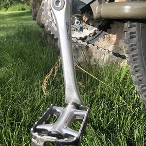 1994 Specialized Stumpjumper FSR Silver, gray or bare metal