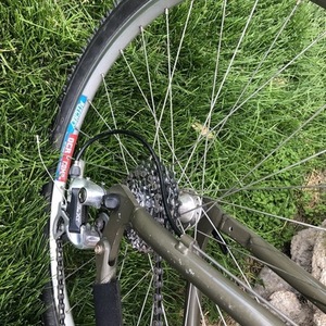 1994 Specialized Stumpjumper FSR Silver, gray or bare metal