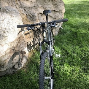 1994 Specialized Stumpjumper FSR Silver, gray or bare metal
