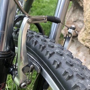 1994 Specialized Stumpjumper FSR Silver, gray or bare metal