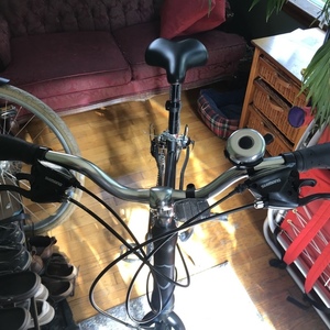 2019 Norco Bikes Rideau Comfort Hybrid Black and Silver, gray or bare metal