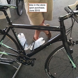 2015 Cannondale CAAD10 Black and Teal