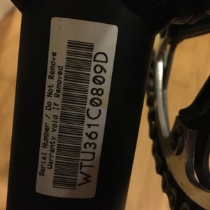 2011 Trek 1335U048 Black