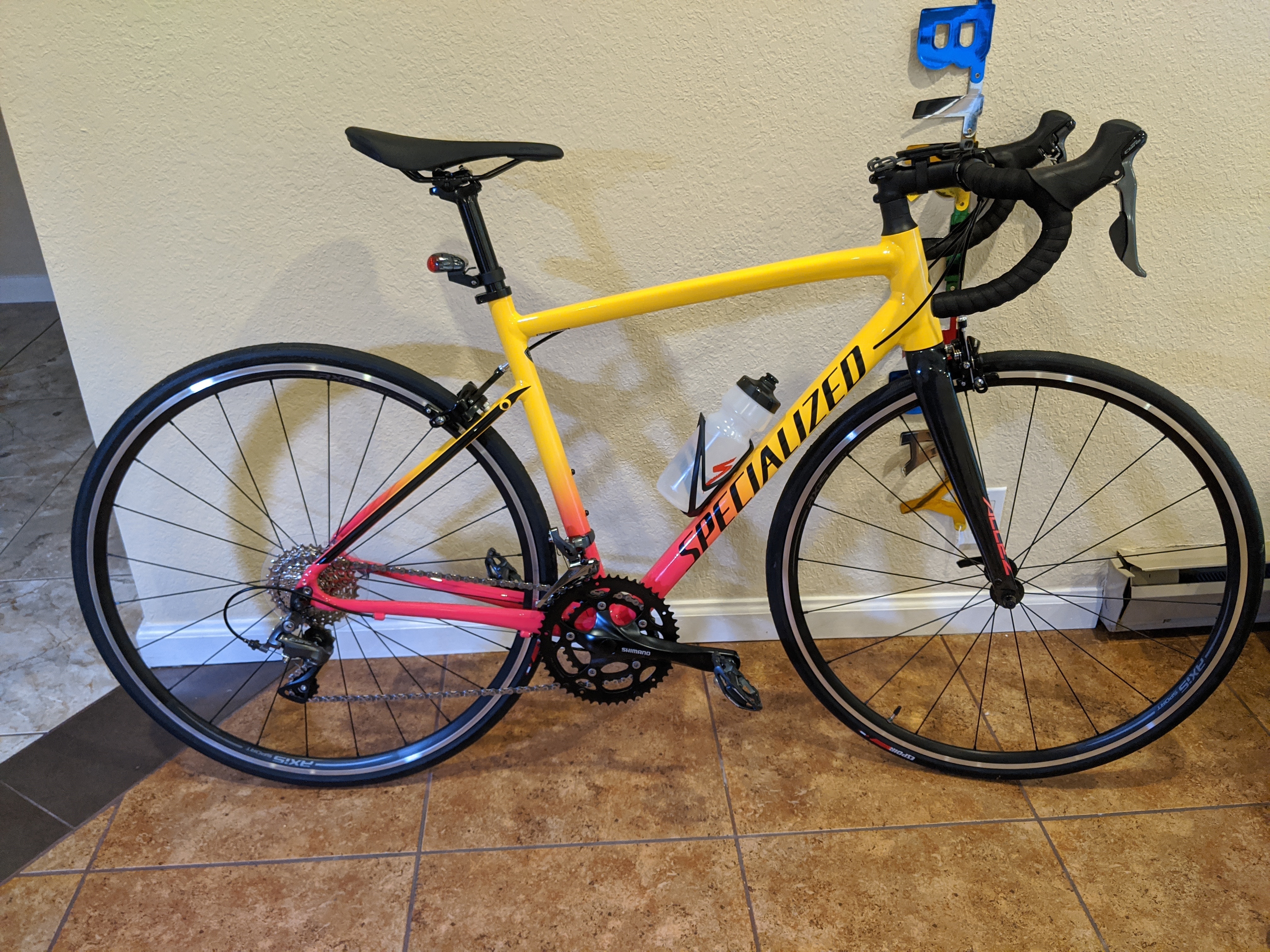 Specialized Allez Yellow Pink Top 