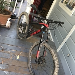 2018 Trek Fuel EX 9.7 Black and Red