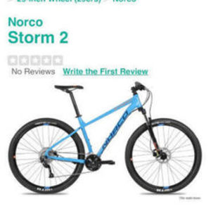 2018 Norco Bikes Storm 2 Blue
