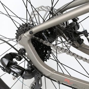 2020 Haro hardtail Silver, gray or bare metal