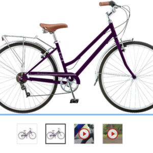 Schwinn Hybrid City Womens Purple