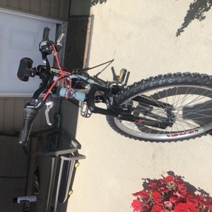 2020 CCM Mountain Bike Dual Suspension Silver, gray or bare metal