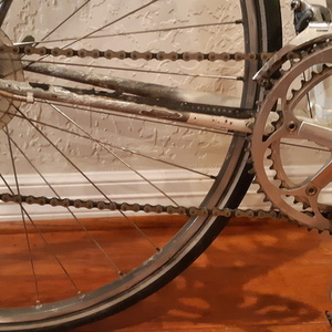 1989 Centurion Ironman Dave Scott Master White and Silver, gray or bare metal