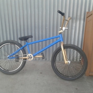 DK Bikes Bmx Blue and Yellow or Gold