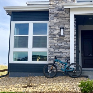 2017 Santa Cruz Bronson 2 C S Blue and Orange