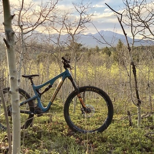 2017 Santa Cruz Bronson 2 C S Blue and Orange