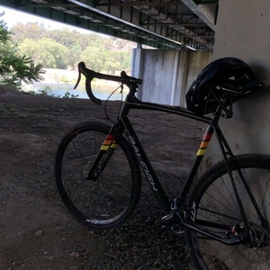 2016 Raleigh RXS Black, Red, and Orange