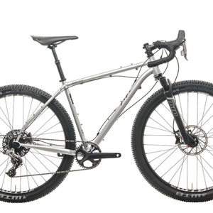 2020 Bombtrack Hook ADV Drop Bar Silver, gray or bare metal