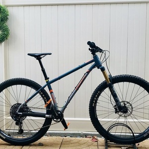 2018 Niner SIR9 Silver, gray or bare metal