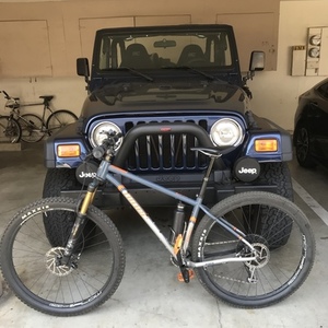 2018 Niner SIR9 Silver, gray or bare metal