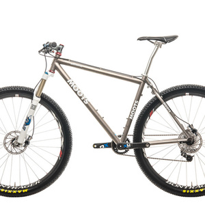 2009 Moots Cycles Mooto X YBB Silver, gray or bare metal