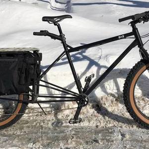 Surly Big Fat Dummy cargo bike (rear storage) Black