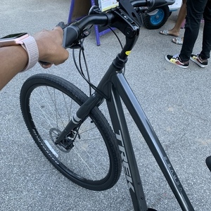 2020 Trek Verve 2 Silver, gray or bare metal