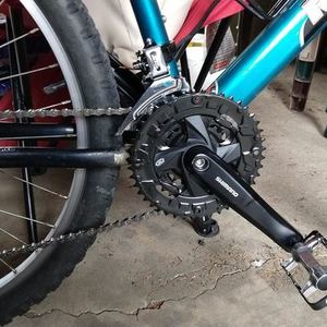2002 Raleigh Elkhorn Blue, Black, and Red
