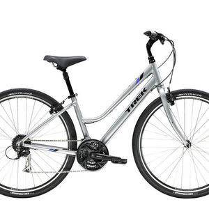 2018 Trek Verve 3 Silver, gray or bare metal
