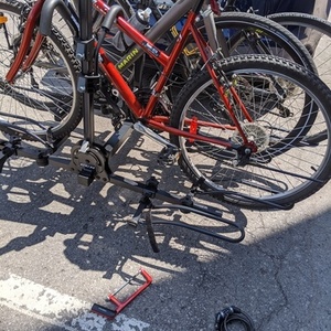2015 GT Bicycles Grade Black, Red, and Blue