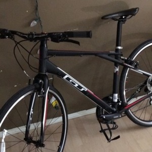 2017 GT Bicycles Black, Red, and White