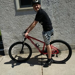 Specialized rockhopper base 275 Red and White