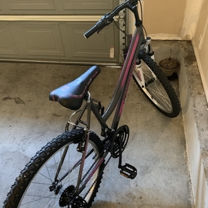 2020 Pacific Cycle 261021P Silver, gray or bare metal and Pink