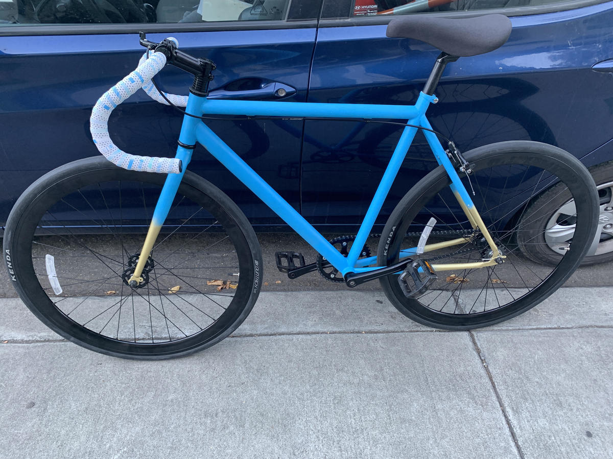 raleigh rush hour track bike 2018