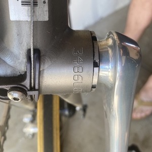 LeMond Racing Cycles road racing/tete de Course Silver, gray or bare metal and Yellow or Gold