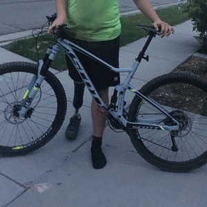 2017 SCOTT 940L Silver, gray or bare metal